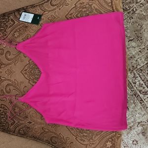 WILD FABLE hot pink medium crop top